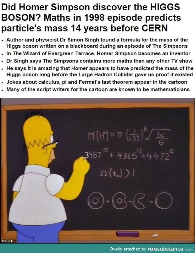 Homer does a prophecy