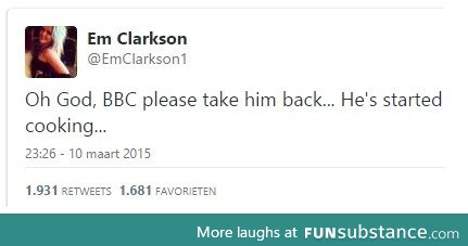 Jeremy Clarkson's daughter tweeted this