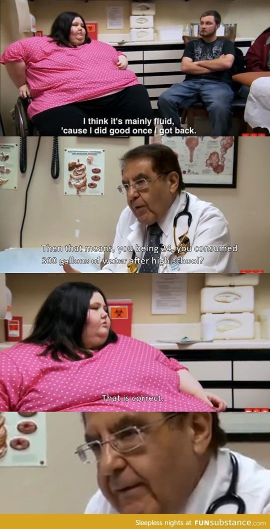 Doctor's Face Says It All
