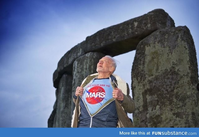Buzz Aldrin just tweeted this