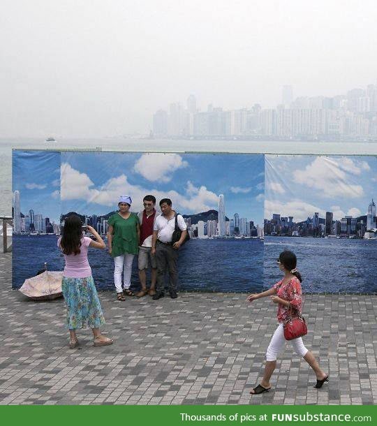 Tourism vs. Pollution in china