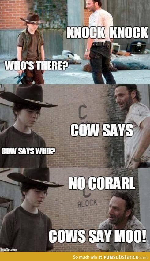 Get your sh*t together, Carl!