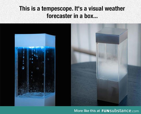 A visual weather forecaster