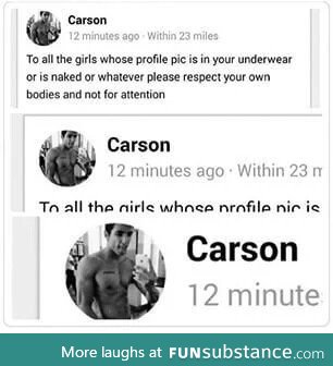 Are sure about that, Carson? Are you completely SURE??