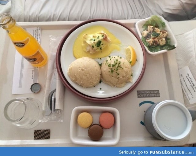 What people eat in a hospital (Belgium)