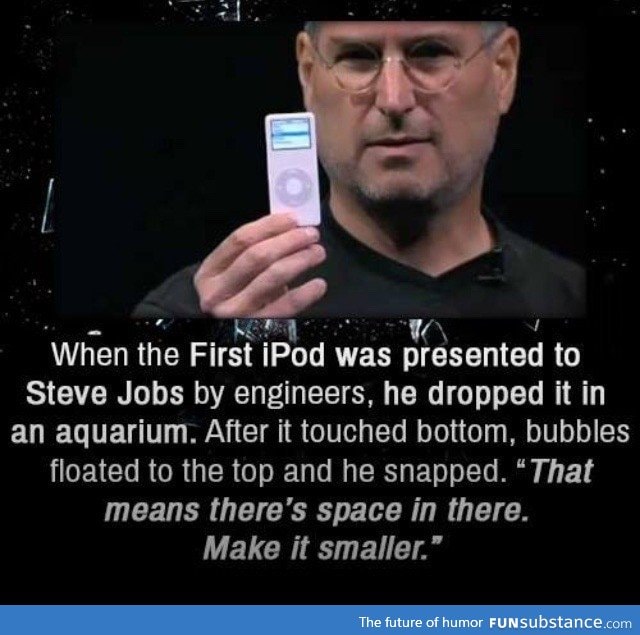 How Steve Jobs pushed things at Apple