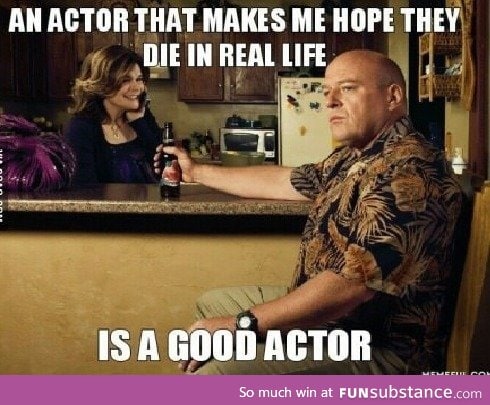 A good actor