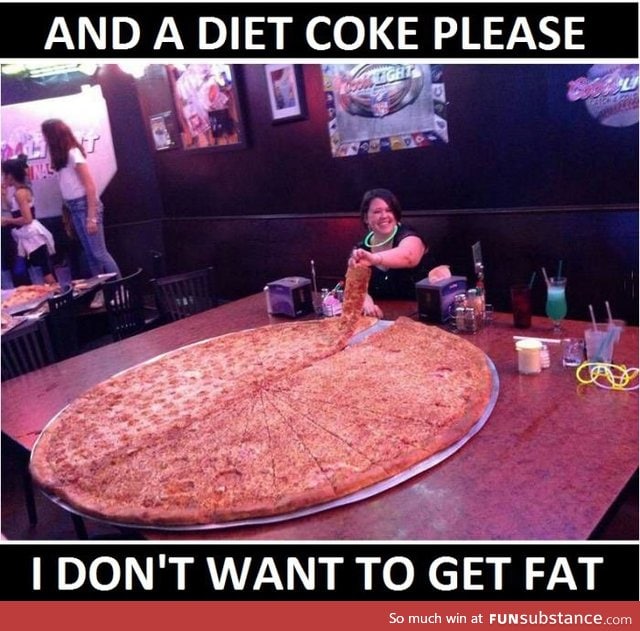 And a diet coke pls