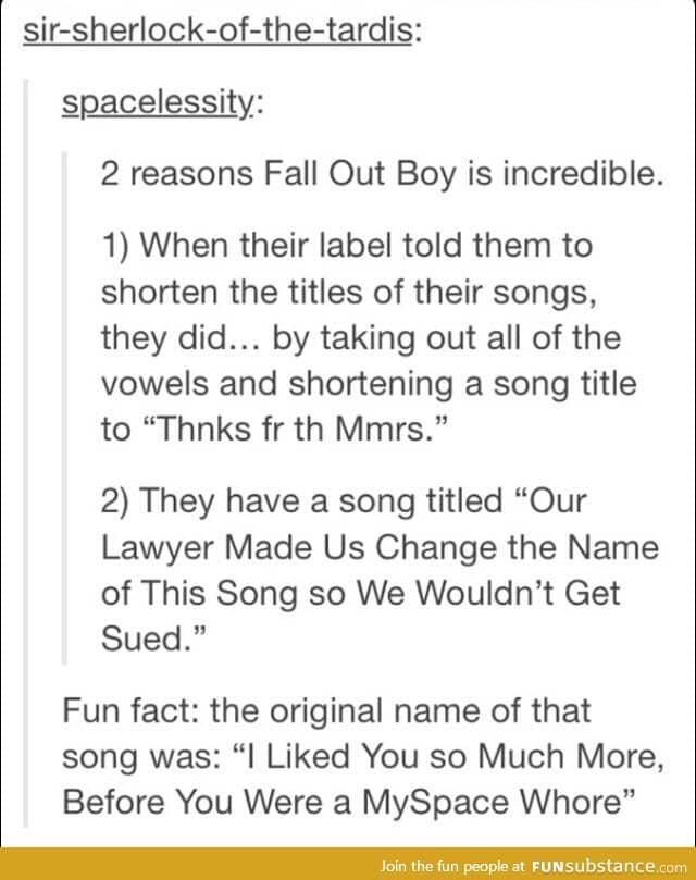I always wondered what the original song name was