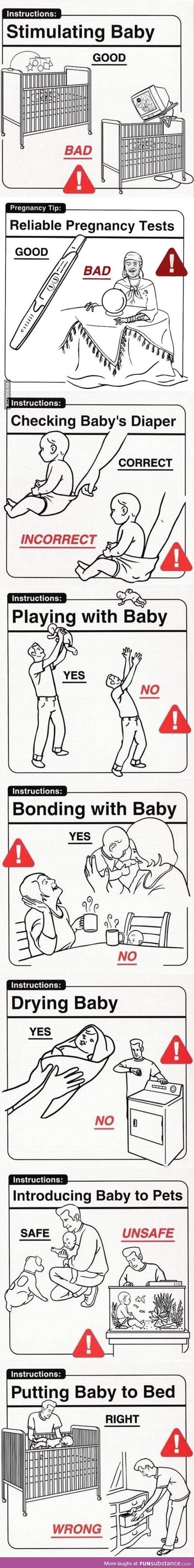 Parenting tips for all you current/future parents out there...
