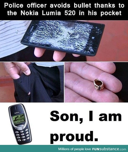 Nokia should start doing body armor