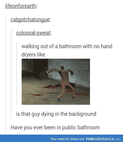 Public bathrooms