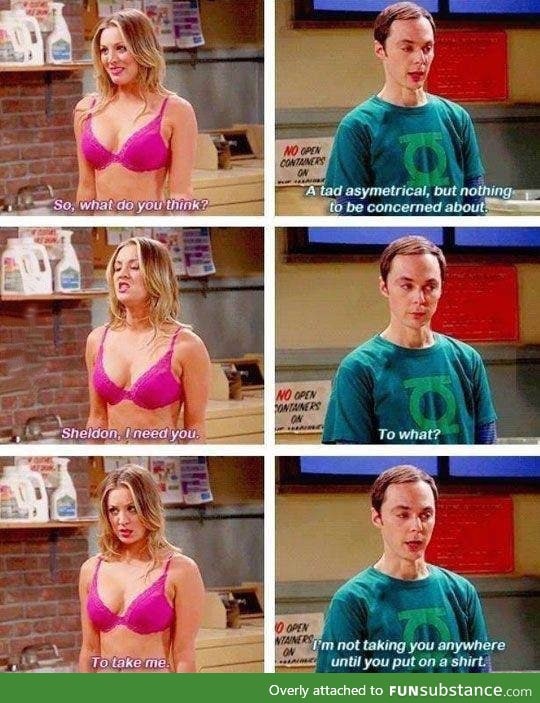 Damn it Sheldon