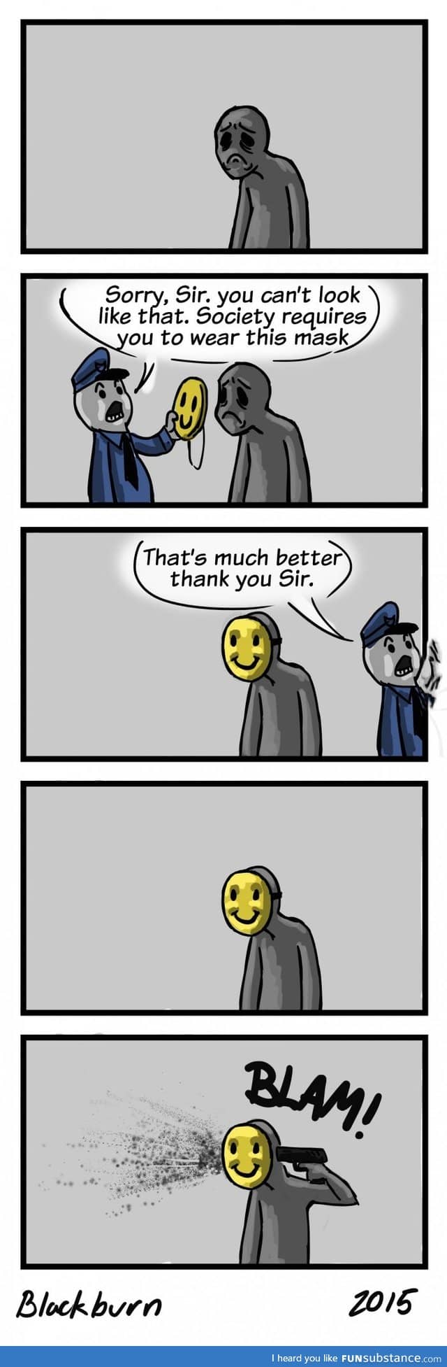 The happiness police