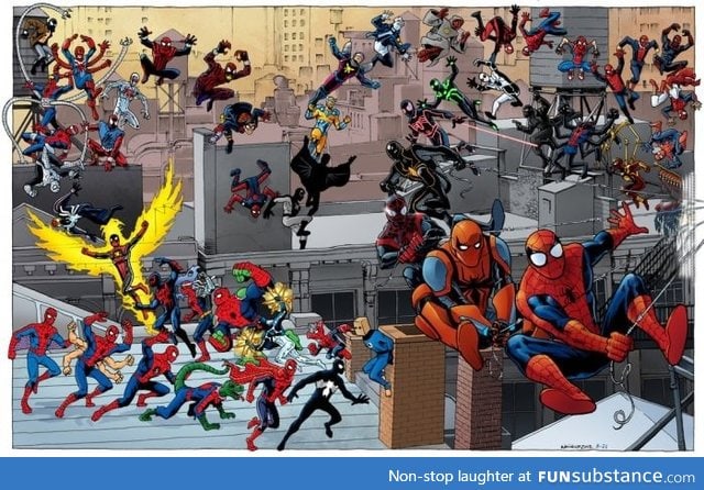 Almost all spidermen