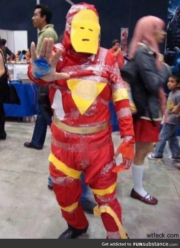 Easily the best Iron Man cosplay I've ever seen. It gets better the longer you look at it