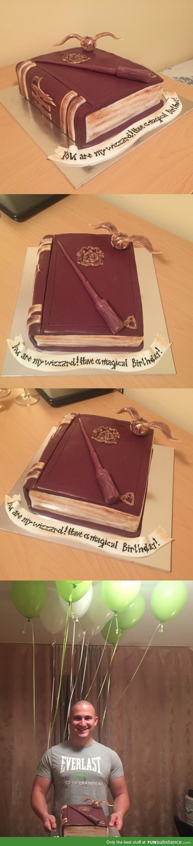 My wizard birthday cake