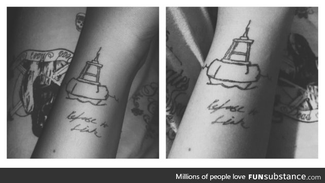 Since anchor tattoos are detested.