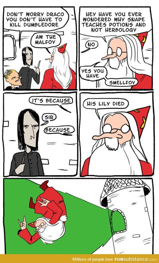 Dumbledore takes it too far