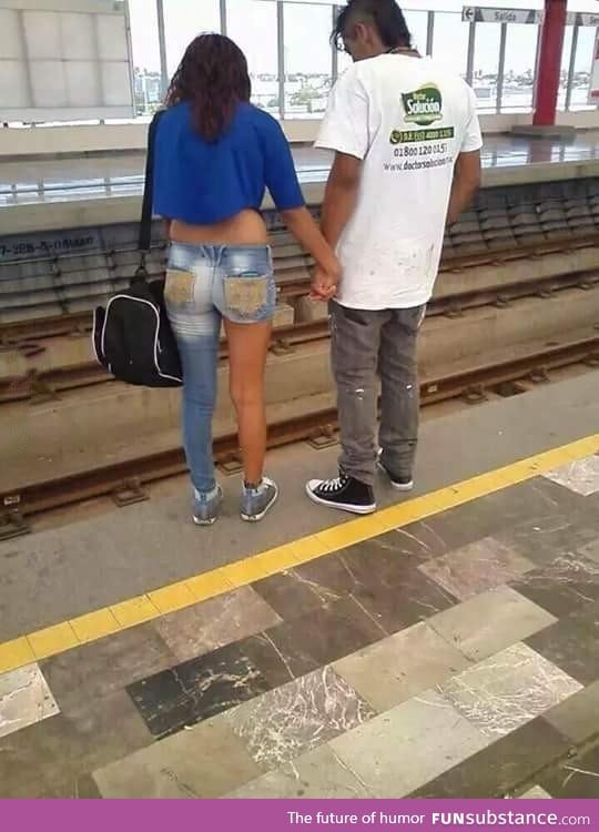 When your Jeans are not downloaded yet, but you need to take the train