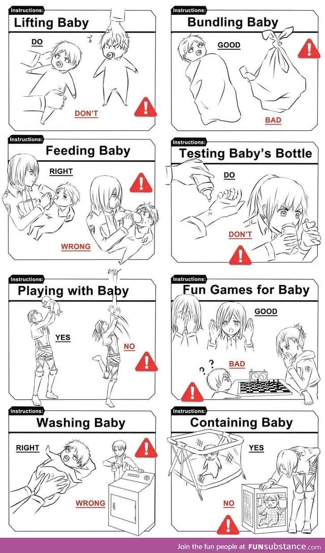 Just don't kill the baby, alright?