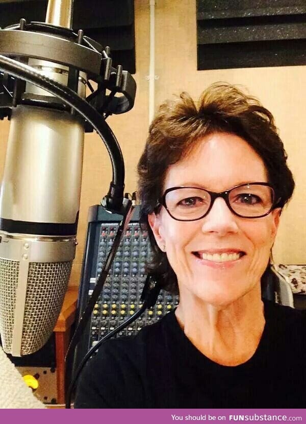 She is the voice of siri