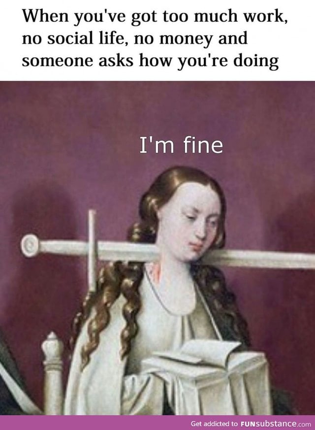 Yes, I'm fine