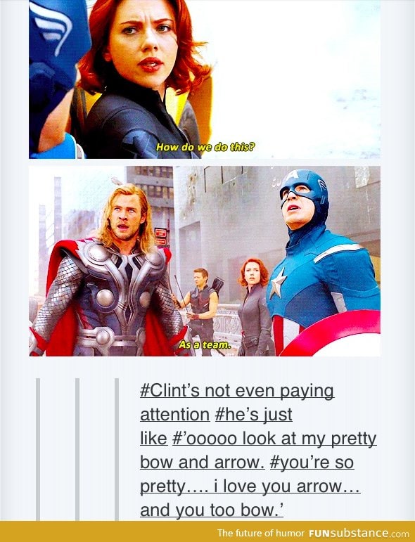 Bow & Arrow loves you too, Clint