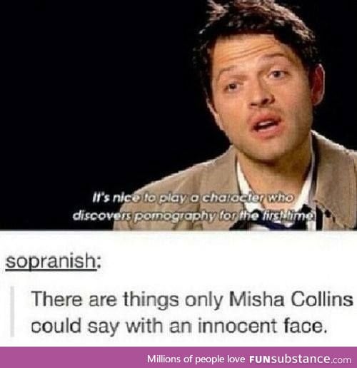 Misha Collins everyone