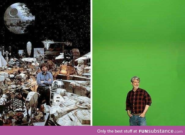 Star wars Before/now