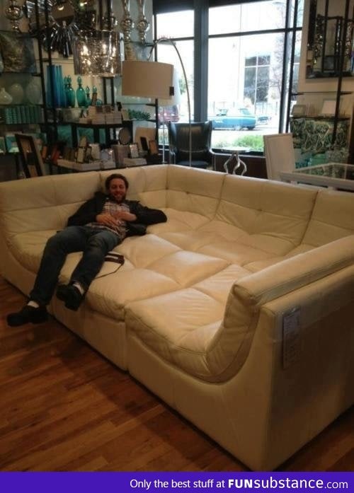 This couch is boss