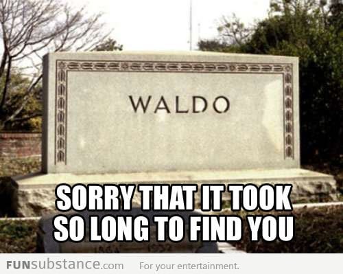 Sorry, Waldo