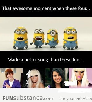 That AWESOME moment when these 4 made a better song