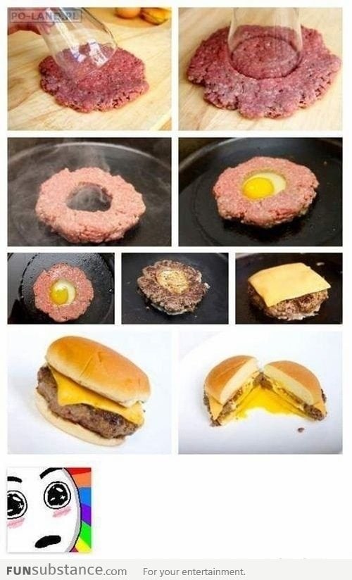 Genius idea for a burger