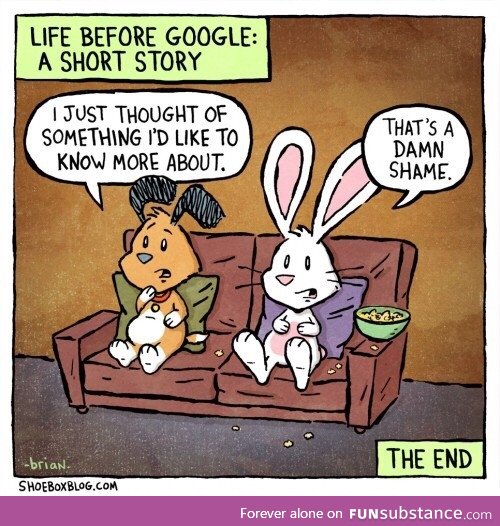 Life before Google