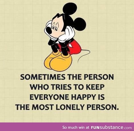 Wise words from Mickey
