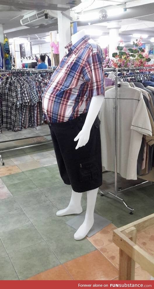 Finally making realistic mannequins in the men's department?