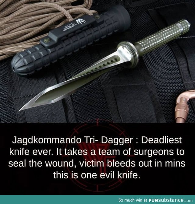 The Deadliest Knife
