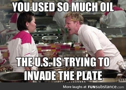 It's hard not to piss off Gordon Ramsay
