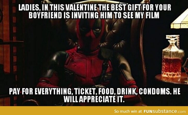 Deadpool's Valentine Advice