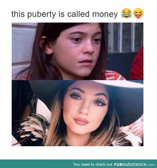 Rich peoples puberty