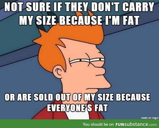 Fat people these days