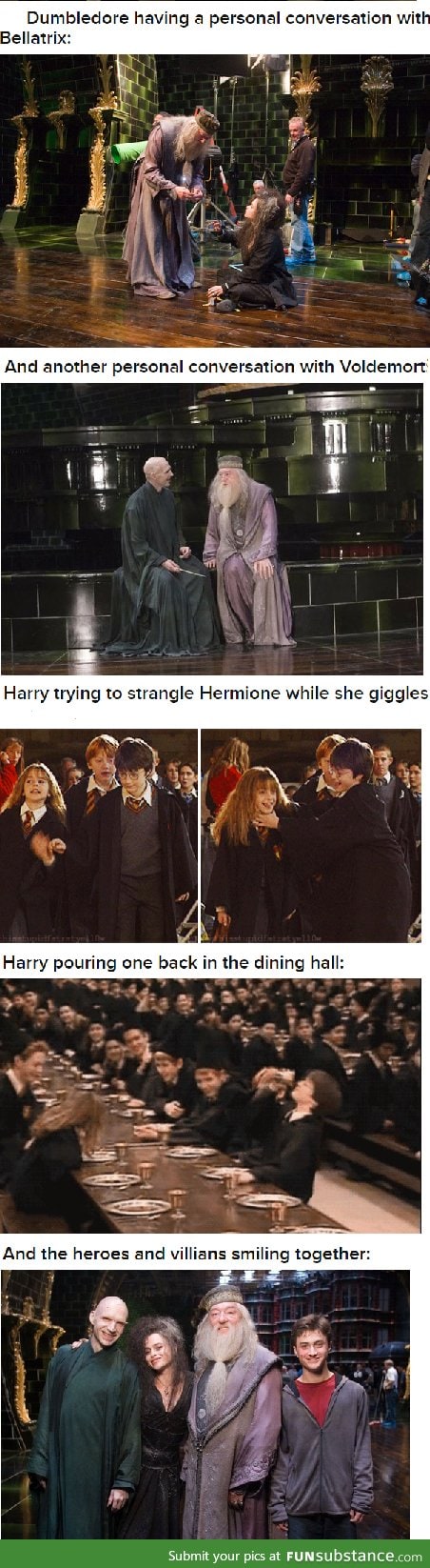 Things you won't see on Harry Potter part 1