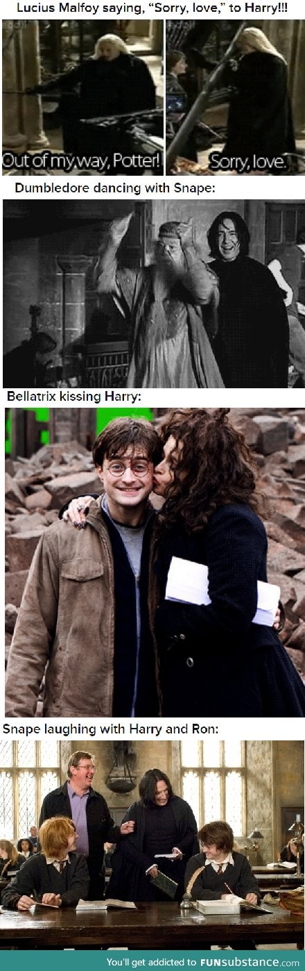 Things you won't see on Harry Potter part 2