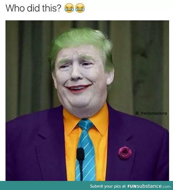 Trump the joker