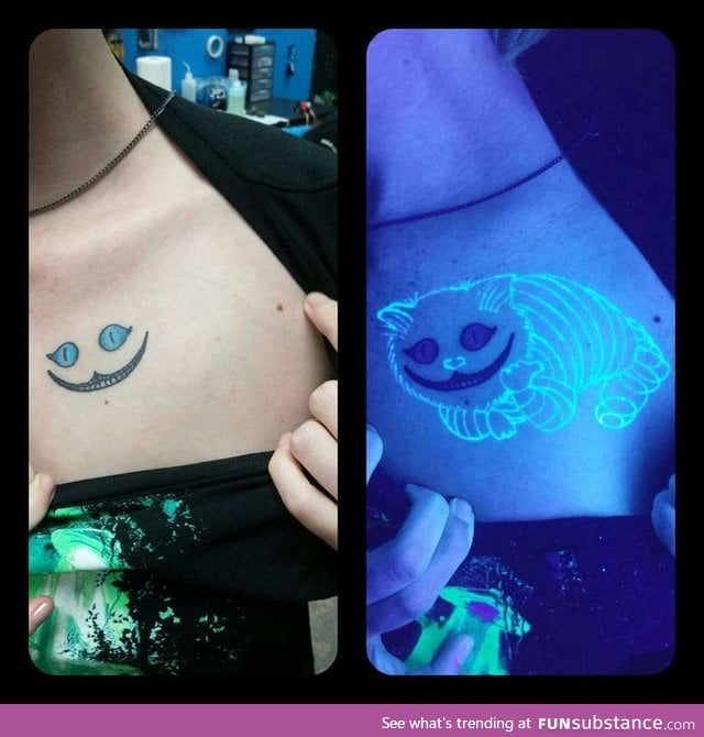 Nifty black light tattoo