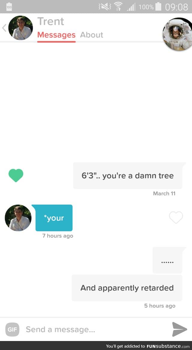 Meanwhile on tinder