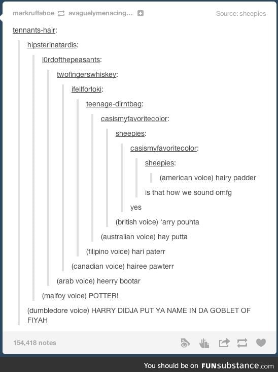 *snape voice* Mister Potter....