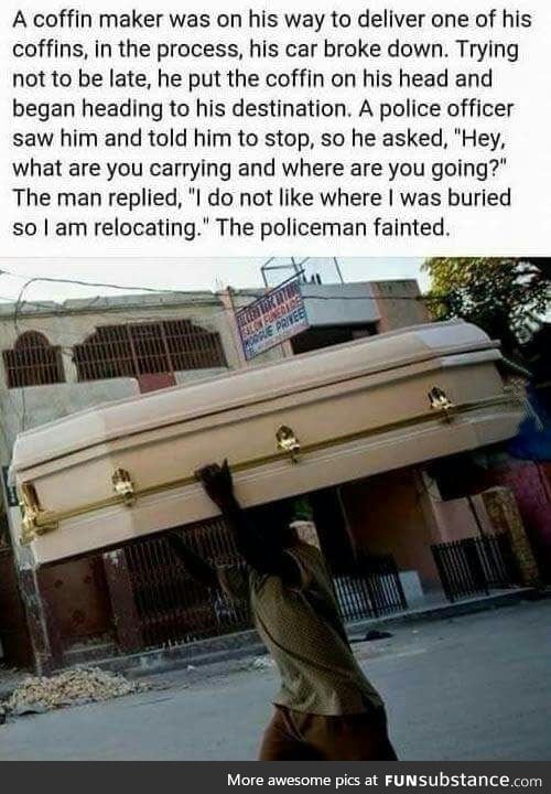 Poor policeman
