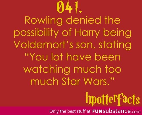 Harry potter fact